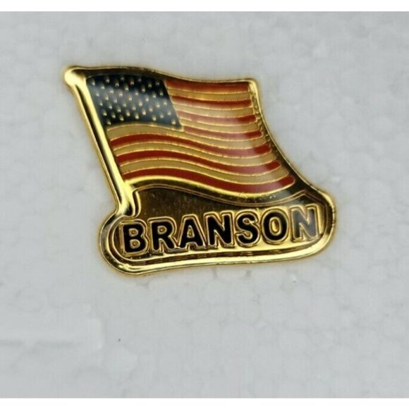 - BRANSON MISSOURI TRAVEL PIN Souvenir Hat and Tie Pin Lapel - Picture 1 of 4